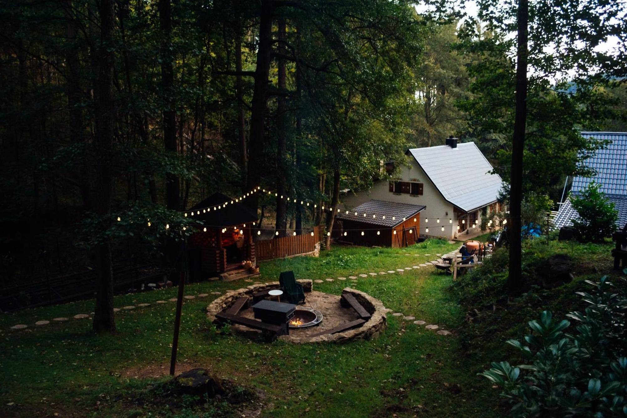 Chata Pohadka- "Lesni Udoli" Perstejn Exterior photo